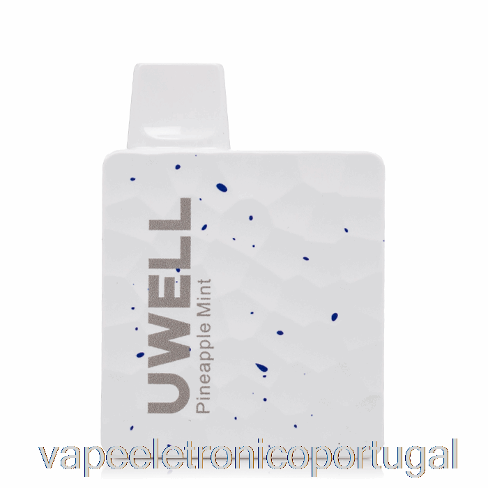 Vape Eletrônico Uwell Dk5000 Abacaxi Descartável Hortelã